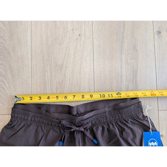 Janji W's 3" Multi Short Running Brown - Carob Size Large Athleisure Shorts NWT - Picture 7 of 9